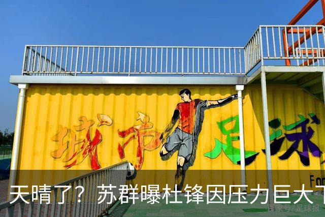 天晴了？苏群曝杜锋因压力巨大下课，5人或在广东队重新焕发生机