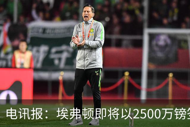 电讯报：埃弗顿即将以2500万镑签下米堡中场哈克尼